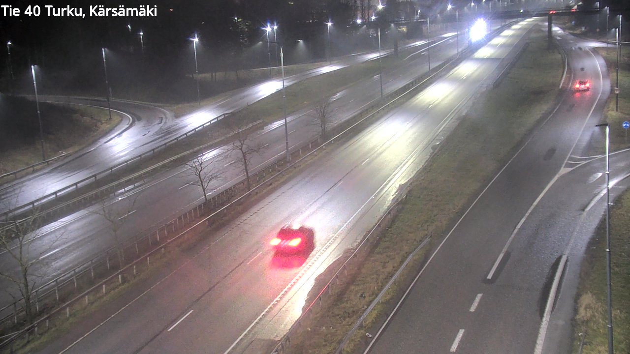 Weather Camera Image Väg 40 Åbo, Kärsämäki, Turku, Varsinais-Suomi