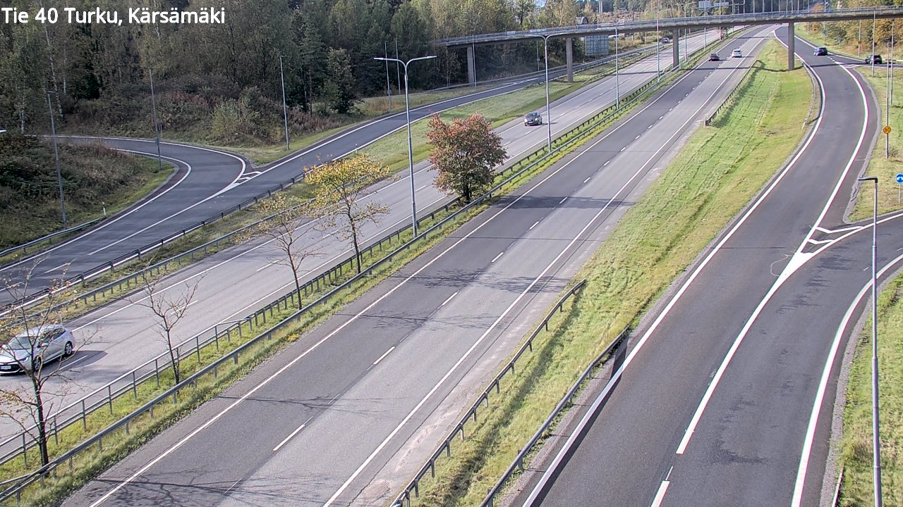 Weather Camera Image Road 40 Turku, Kärsämäki, Turku, Varsinais-Suomi