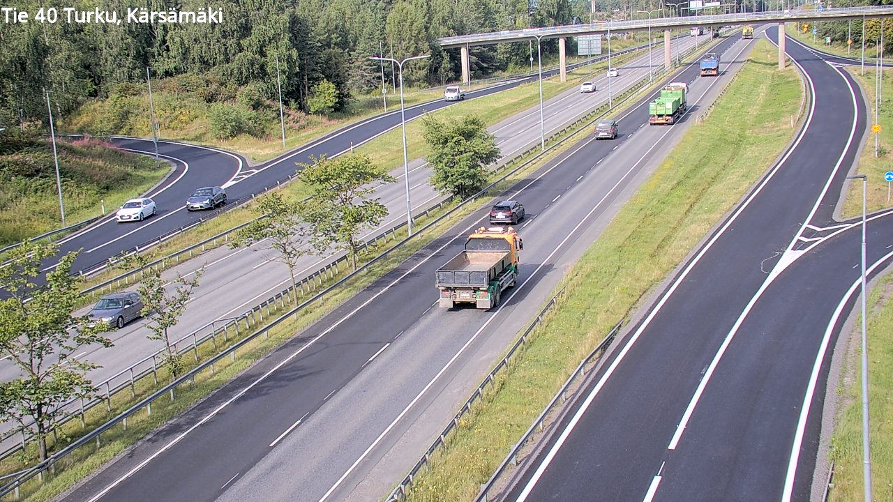 Kelikamerat Kuva Tie 40 Turku, Kärsämäki, Turku, Varsinais-Suomi
