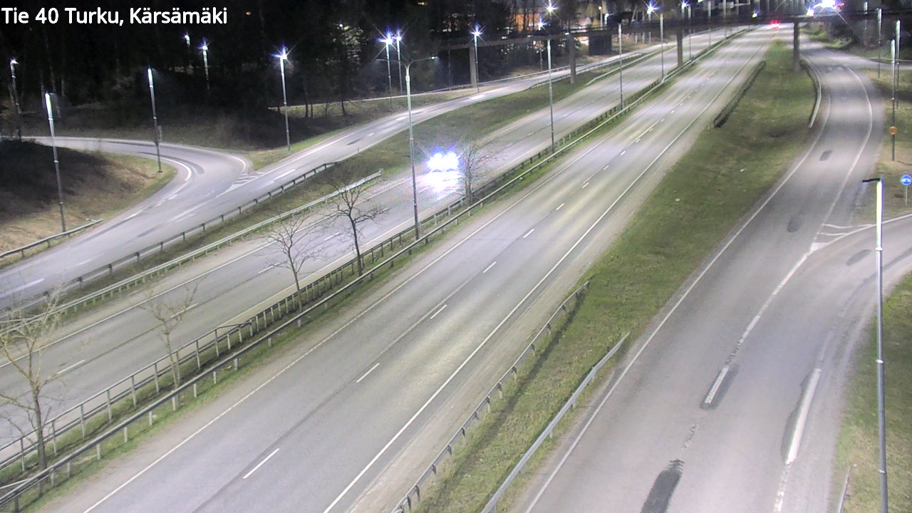 Weather Camera Image Road 40 Turku, Kärsämäki, Turku, Varsinais-Suomi