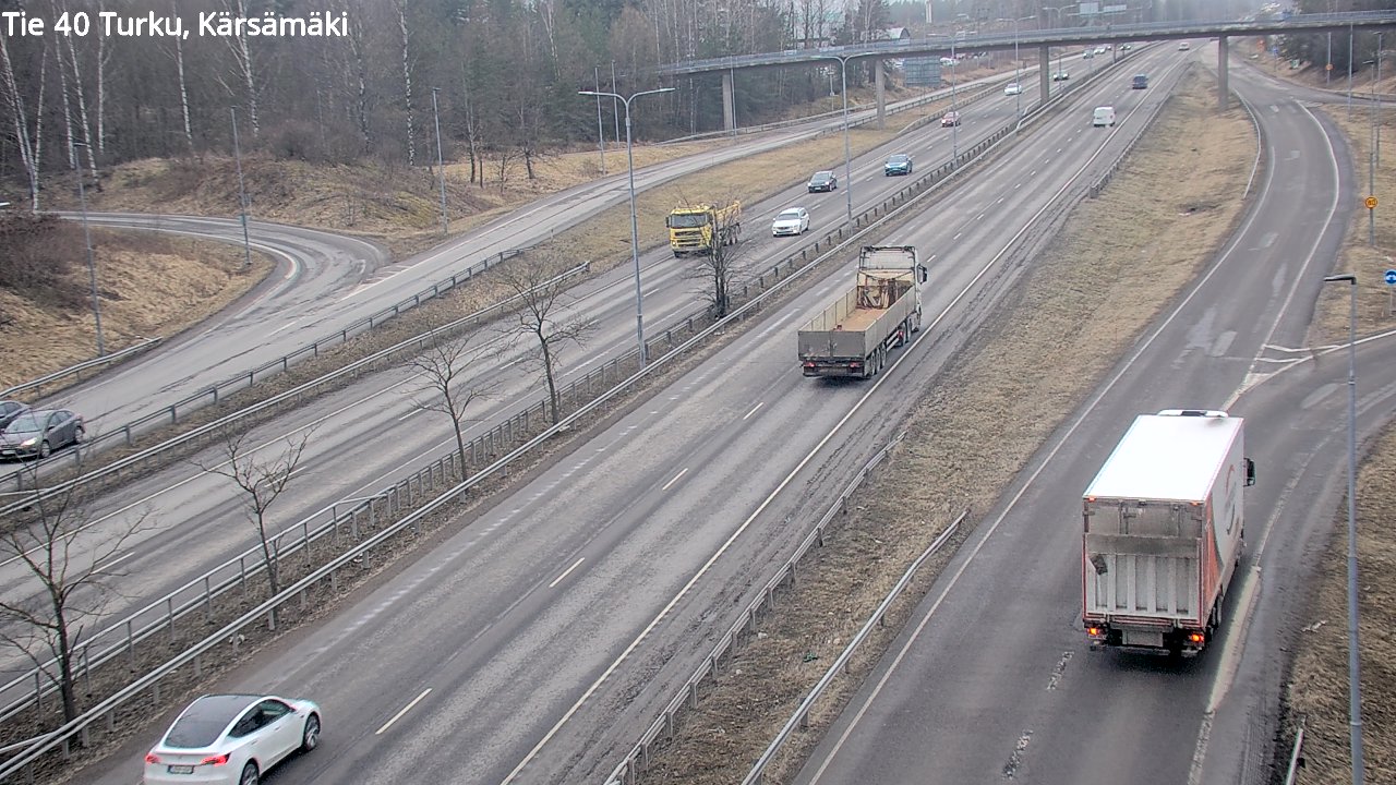 Weather Camera Image Road 40 Turku, Kärsämäki, Turku, Varsinais-Suomi