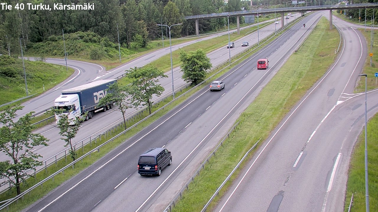 Kelikamerat Kuva Tie 40 Turku, Kärsämäki, Turku, Varsinais-Suomi