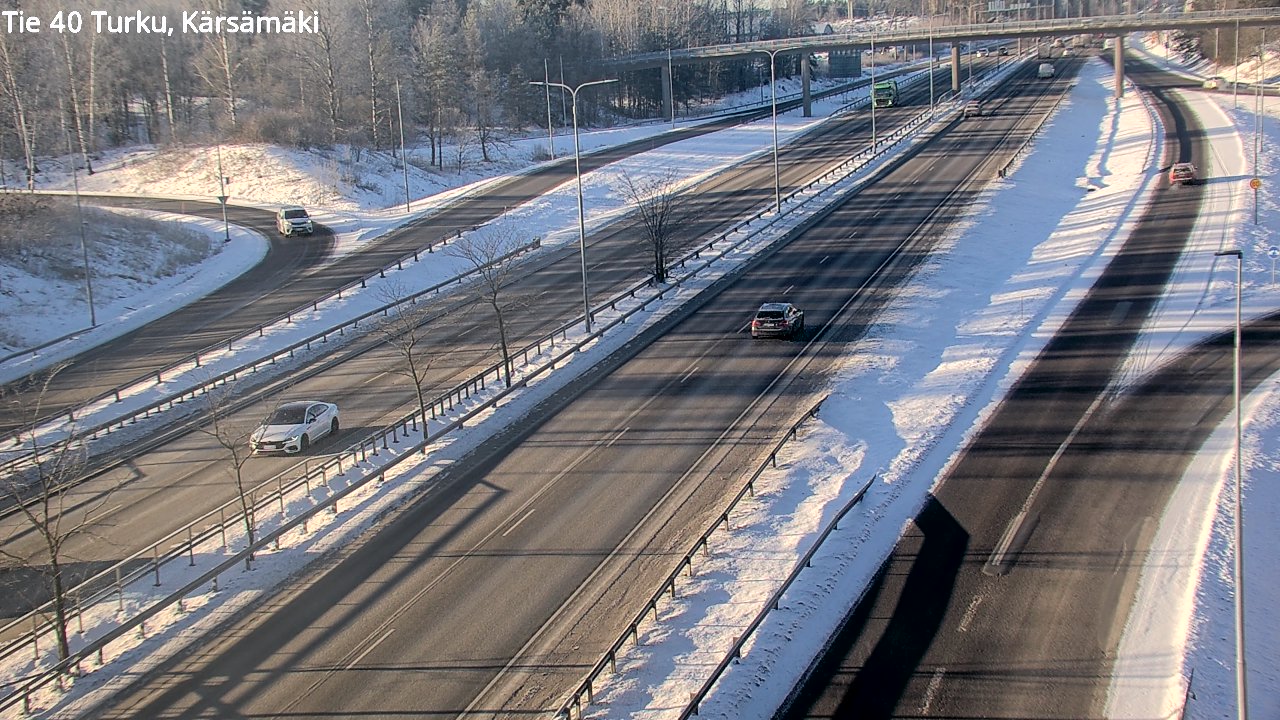 Weather Camera Image Road 40 Turku, Kärsämäki, Turku, Varsinais-Suomi