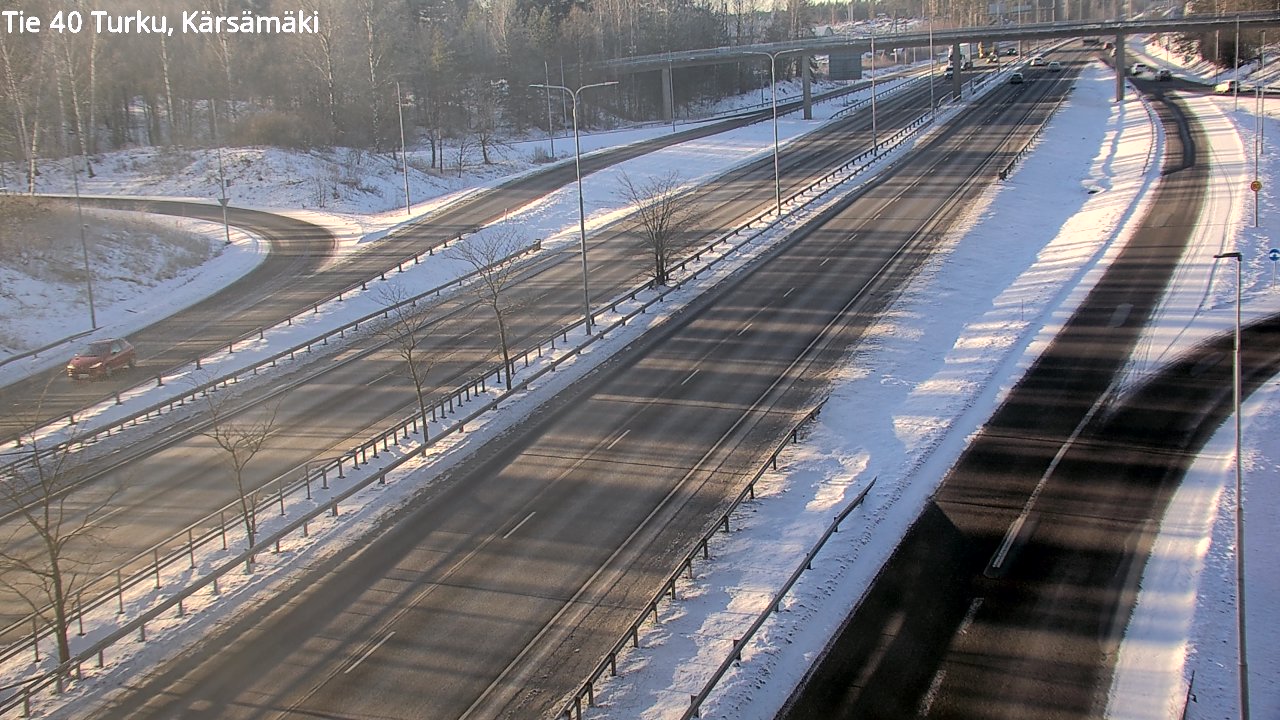 Weather Camera Image Road 40 Turku, Kärsämäki, Turku, Varsinais-Suomi