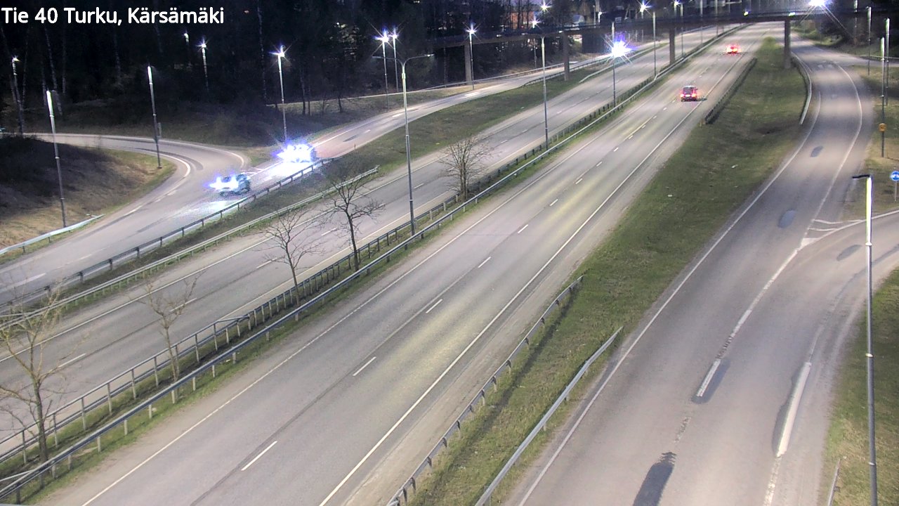 Weather Camera Image Road 40 Turku, Kärsämäki, Turku, Varsinais-Suomi