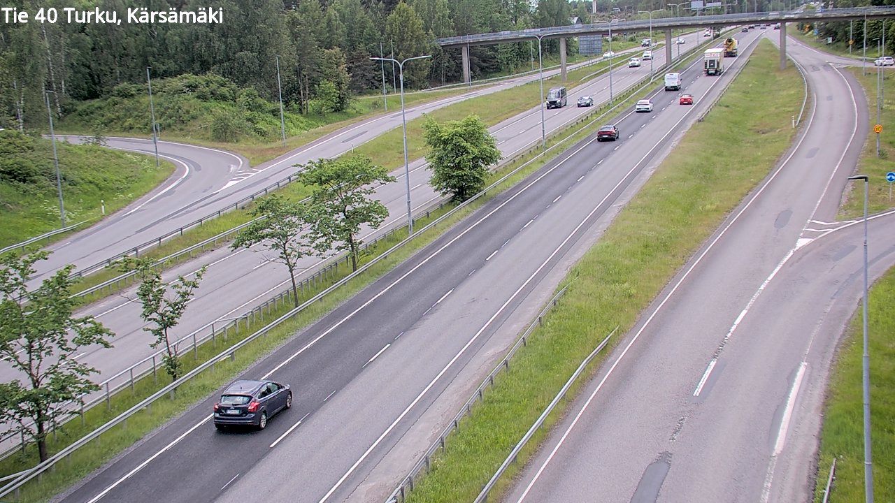 Kelikamerat Kuva Tie 40 Turku, Kärsämäki, Turku, Varsinais-Suomi