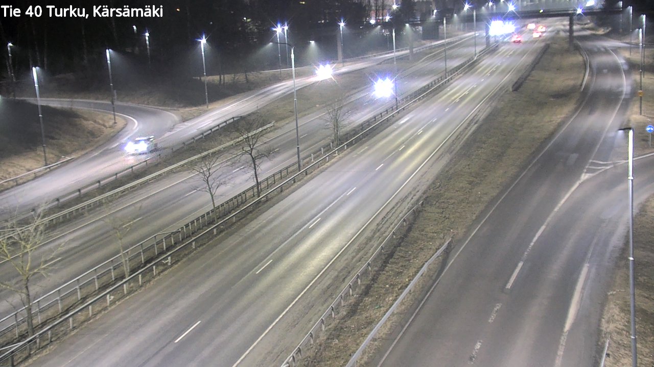Weather Camera Image Road 40 Turku, Kärsämäki, Turku, Varsinais-Suomi