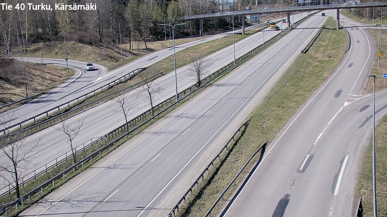 Kelikamerat Kuva Tie 40 Turku, Kärsämäki, Turku, Varsinais-Suomi