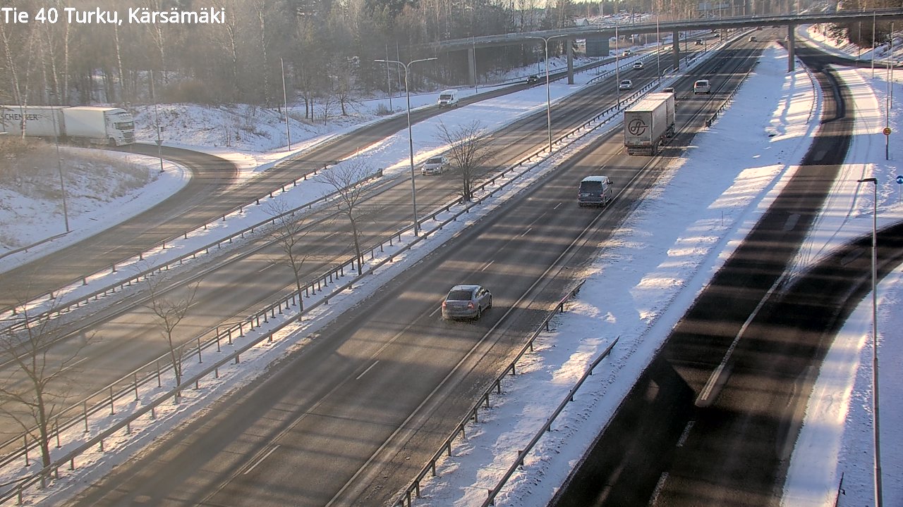 Weather Camera Image Road 40 Turku, Kärsämäki, Turku, Varsinais-Suomi