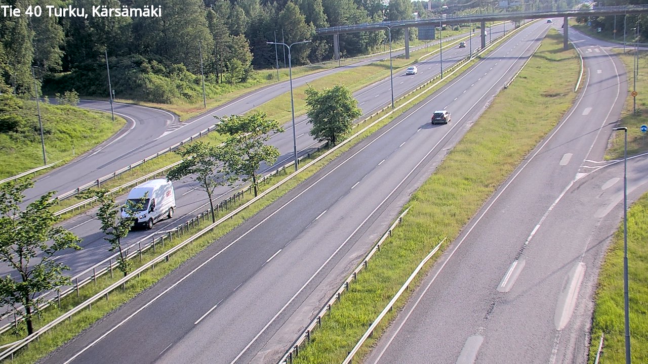 Kelikamerat Kuva Tie 40 Turku, Kärsämäki, Turku, Varsinais-Suomi