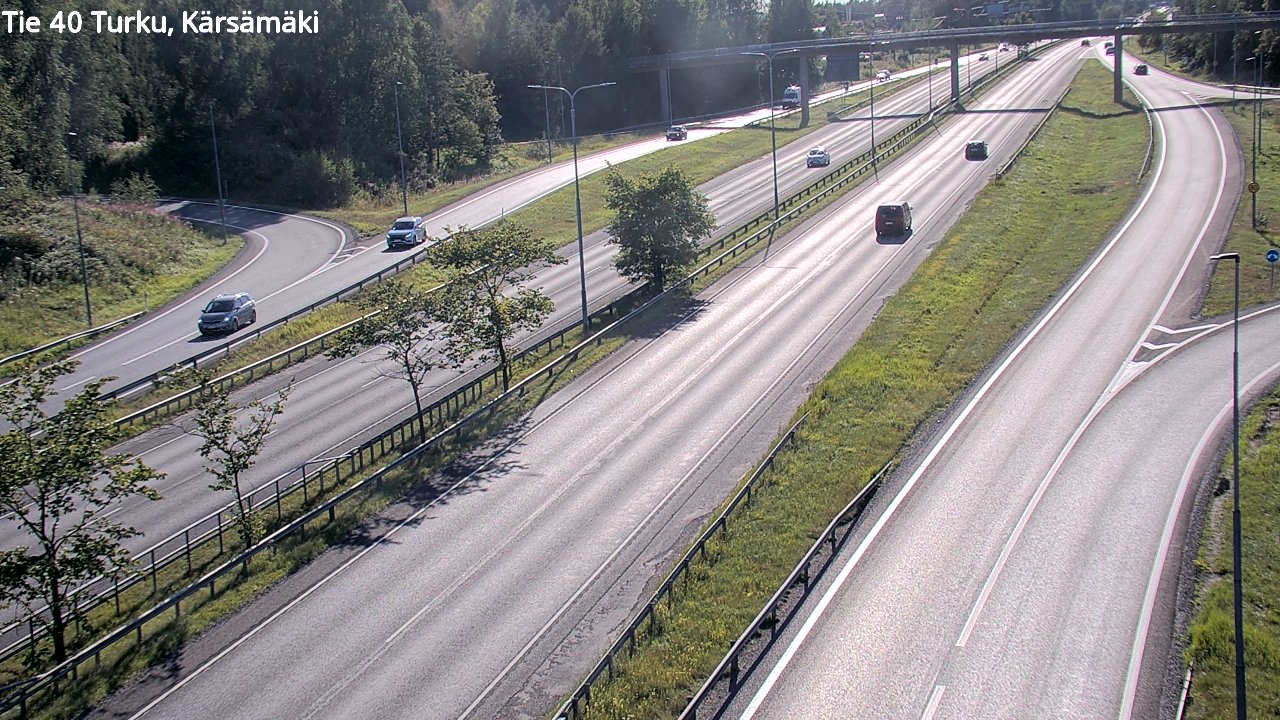Kelikamerat Kuva Tie 40 Turku, Kärsämäki, Turku, Varsinais-Suomi