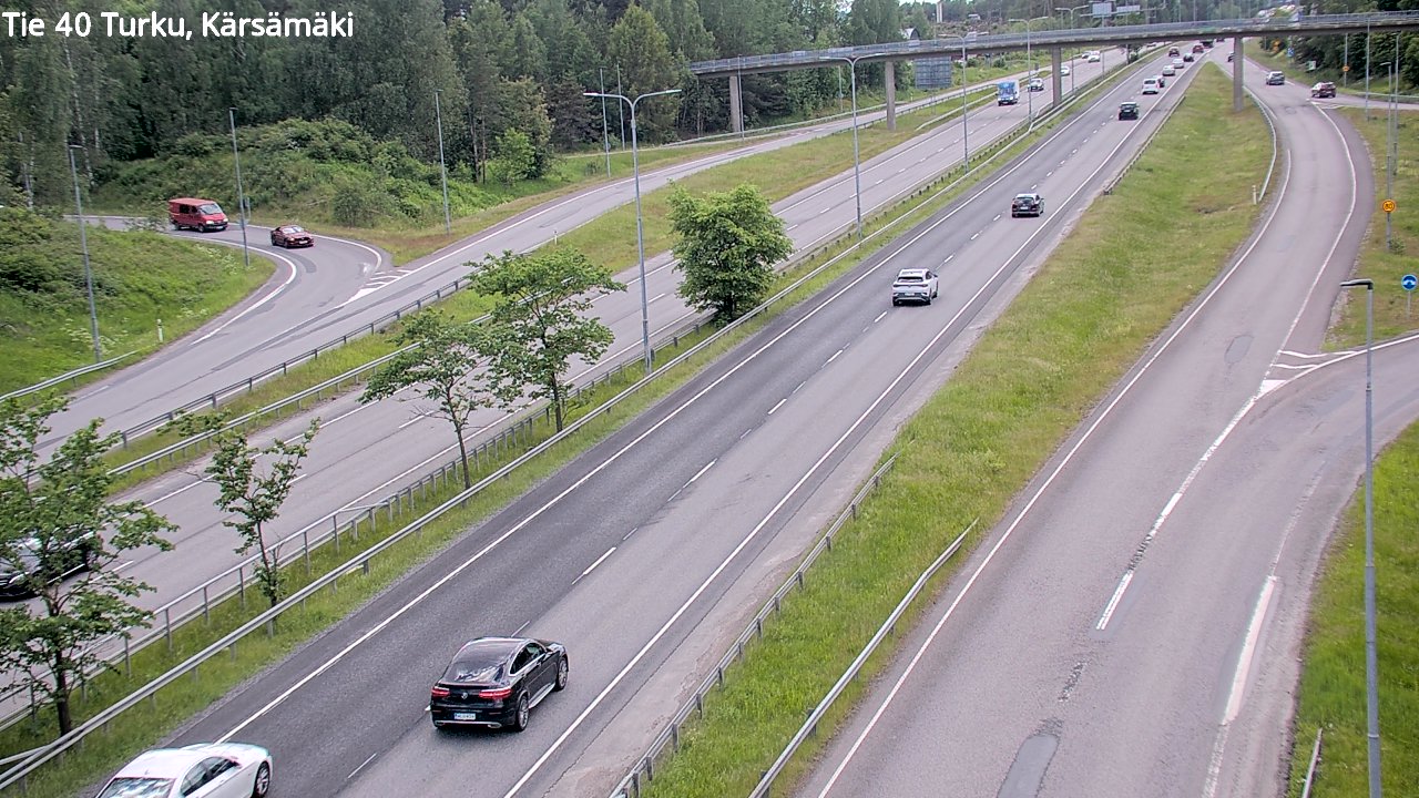 Kelikamerat Kuva Tie 40 Turku, Kärsämäki, Turku, Varsinais-Suomi