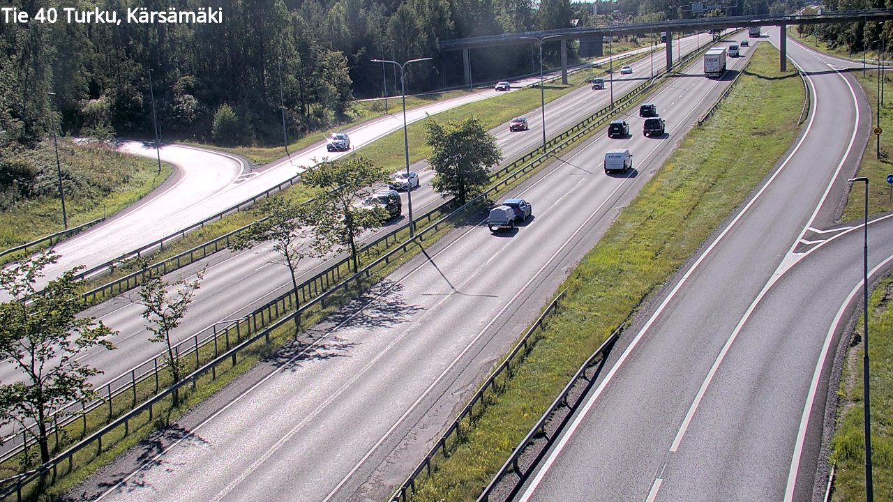 Kelikamerat Kuva Tie 40 Turku, Kärsämäki, Turku, Varsinais-Suomi