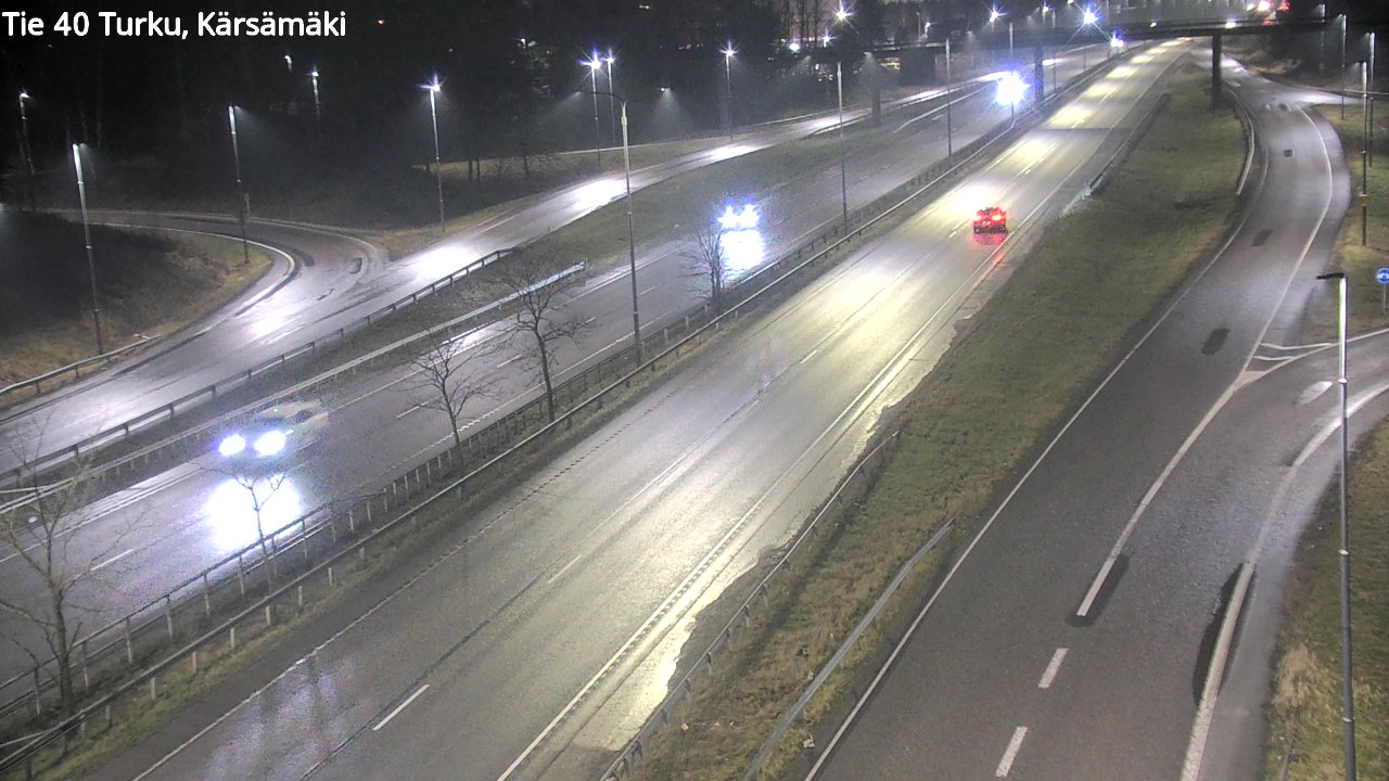Weather Camera Image Väg 40 Åbo, Kärsämäki, Turku, Varsinais-Suomi