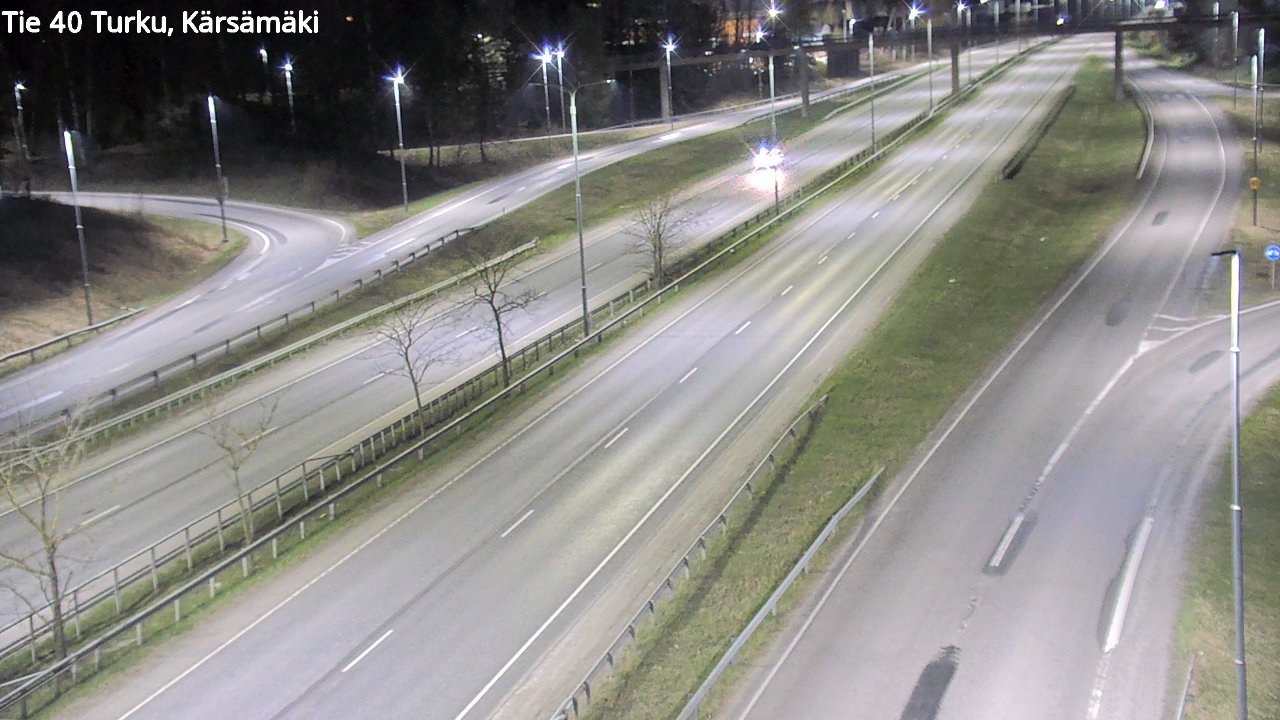 Weather Camera Image Road 40 Turku, Kärsämäki, Turku, Varsinais-Suomi