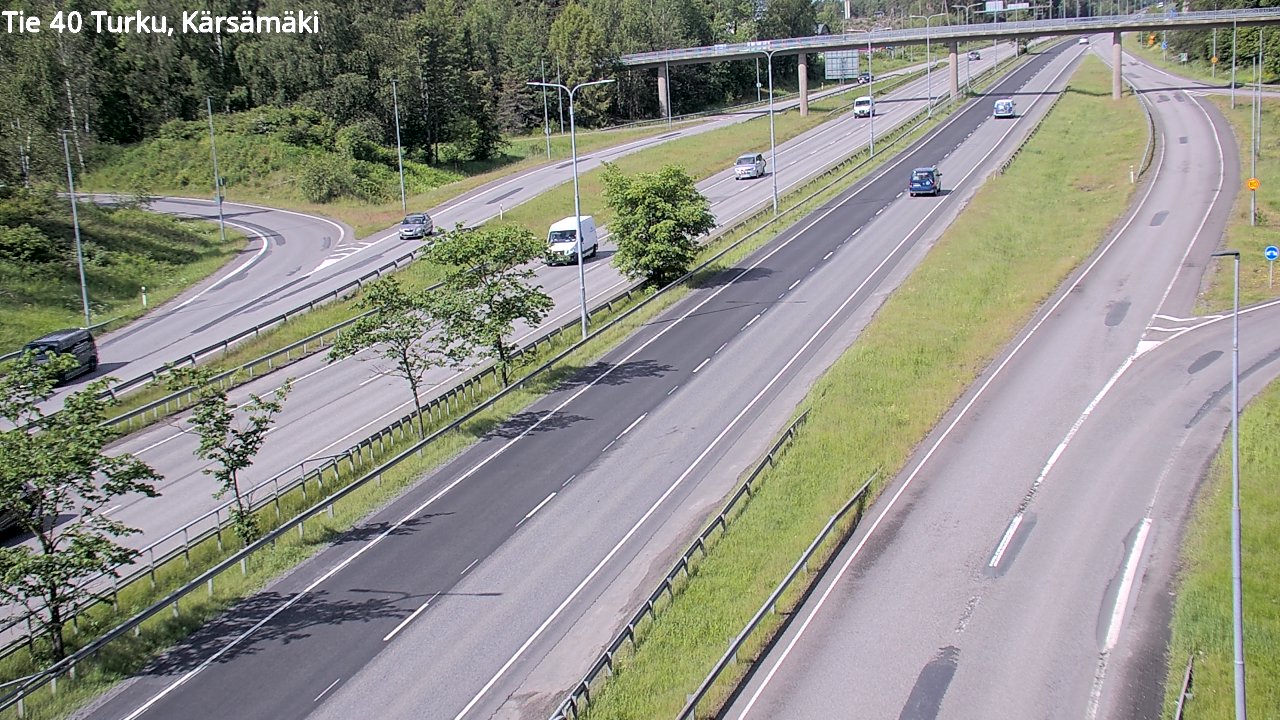 Kelikamerat Kuva Tie 40 Turku, Kärsämäki, Turku, Varsinais-Suomi