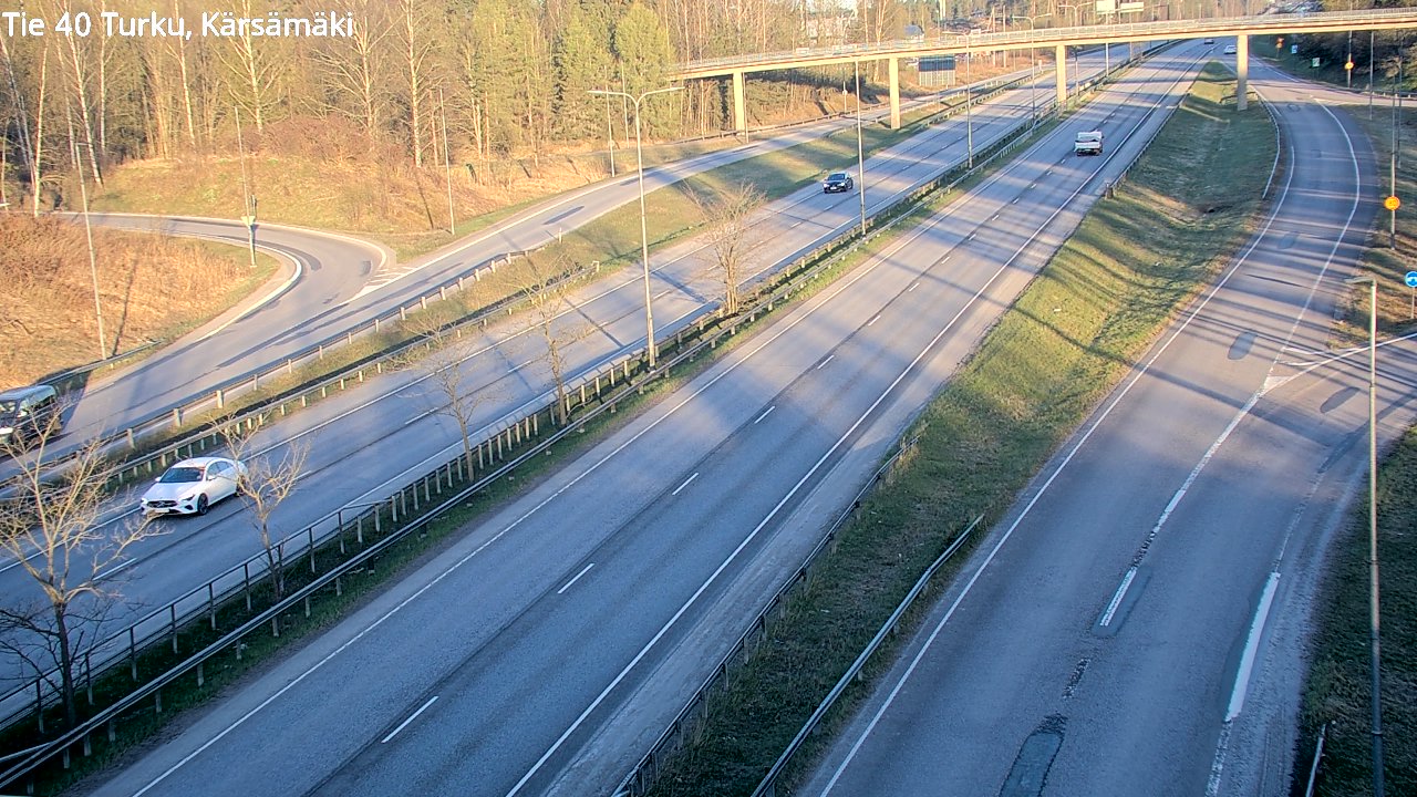 Weather Camera Image Road 40 Turku, Kärsämäki, Turku, Varsinais-Suomi