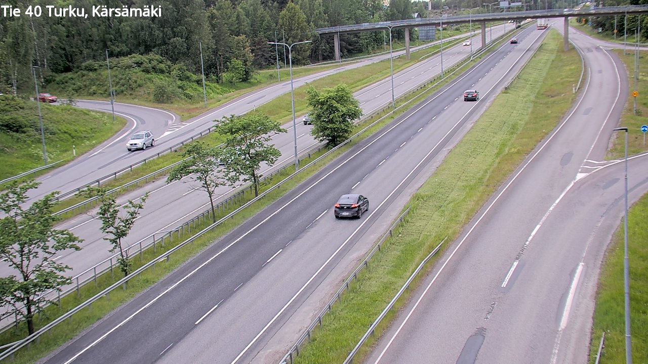 Kelikamerat Kuva Tie 40 Turku, Kärsämäki, Turku, Varsinais-Suomi