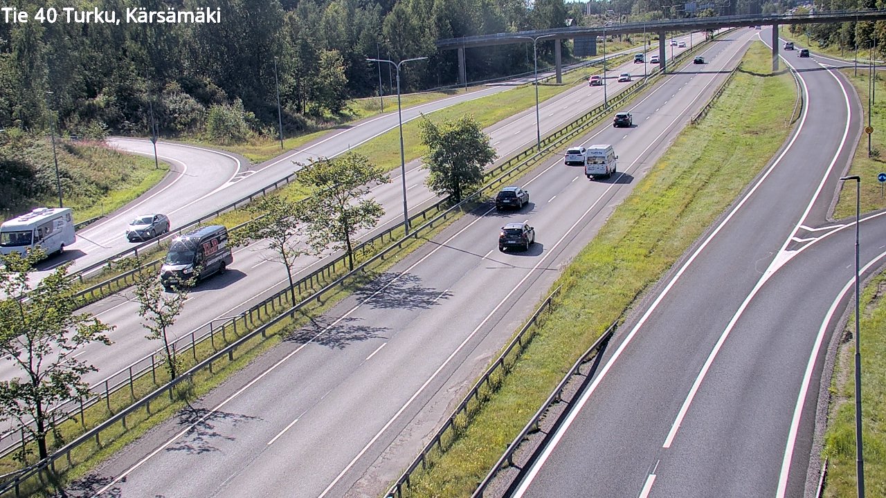 Kelikamerat Kuva Tie 40 Turku, Kärsämäki, Turku, Varsinais-Suomi