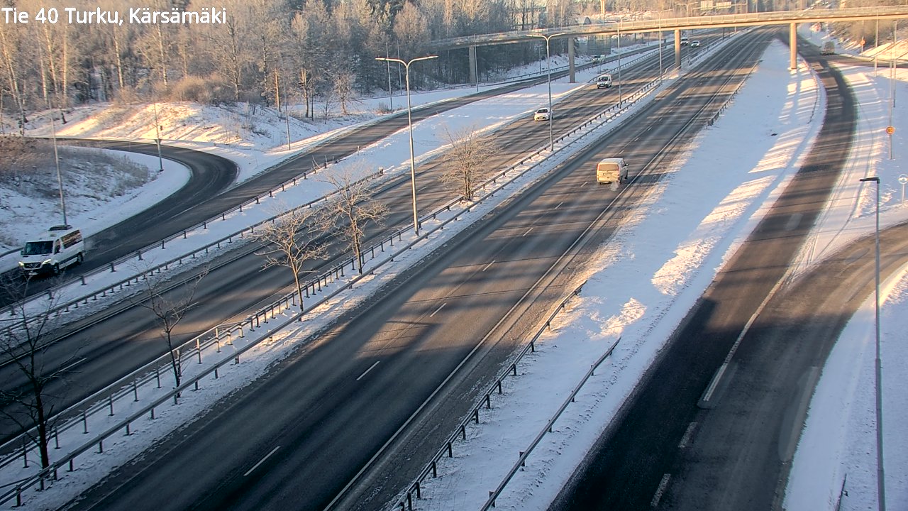 Weather Camera Image Road 40 Turku, Kärsämäki, Turku, Varsinais-Suomi
