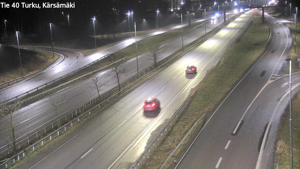 Weather Camera Image Väg 40 Åbo, Kärsämäki, Turku, Varsinais-Suomi