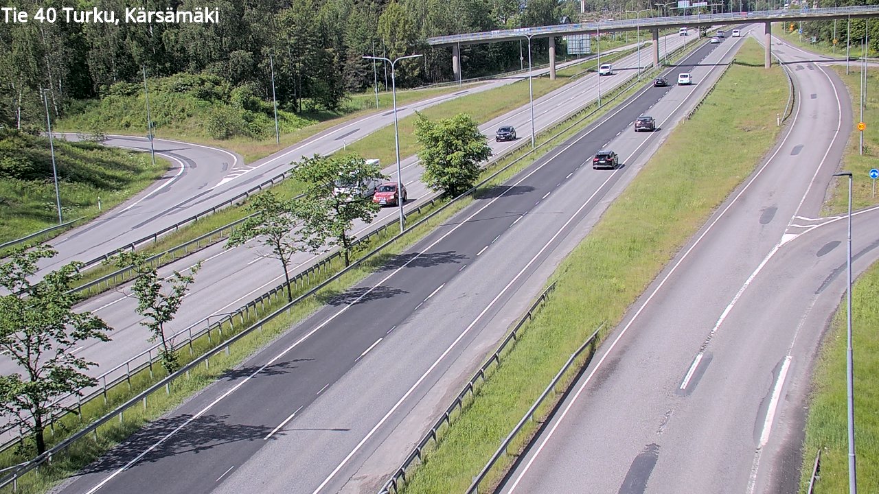 Kelikamerat Kuva Tie 40 Turku, Kärsämäki, Turku, Varsinais-Suomi