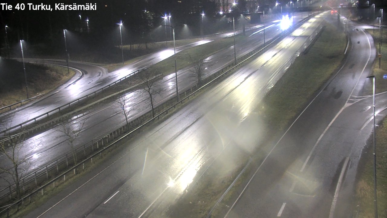 Weather Camera Image Väg 40 Åbo, Kärsämäki, Turku, Varsinais-Suomi