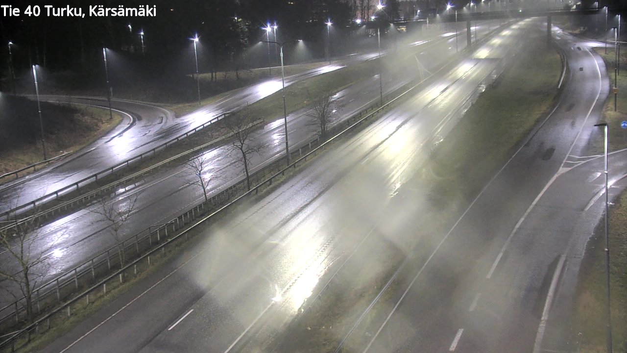 Weather Camera Image Väg 40 Åbo, Kärsämäki, Turku, Varsinais-Suomi
