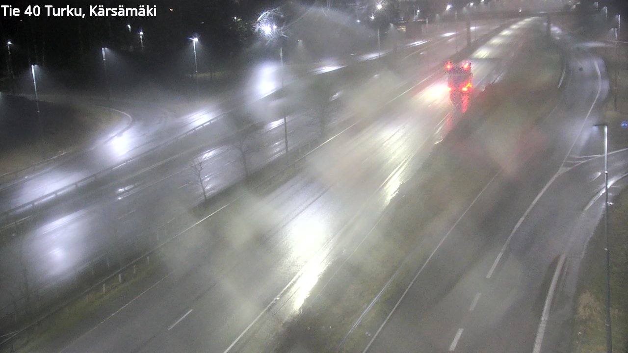 Weather Camera Image Väg 40 Åbo, Kärsämäki, Turku, Varsinais-Suomi