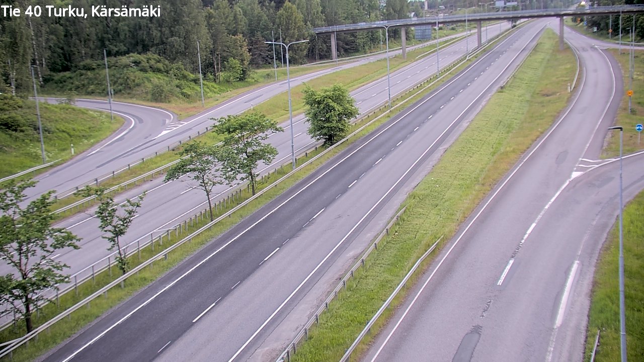 Kelikamerat Kuva Tie 40 Turku, Kärsämäki, Turku, Varsinais-Suomi