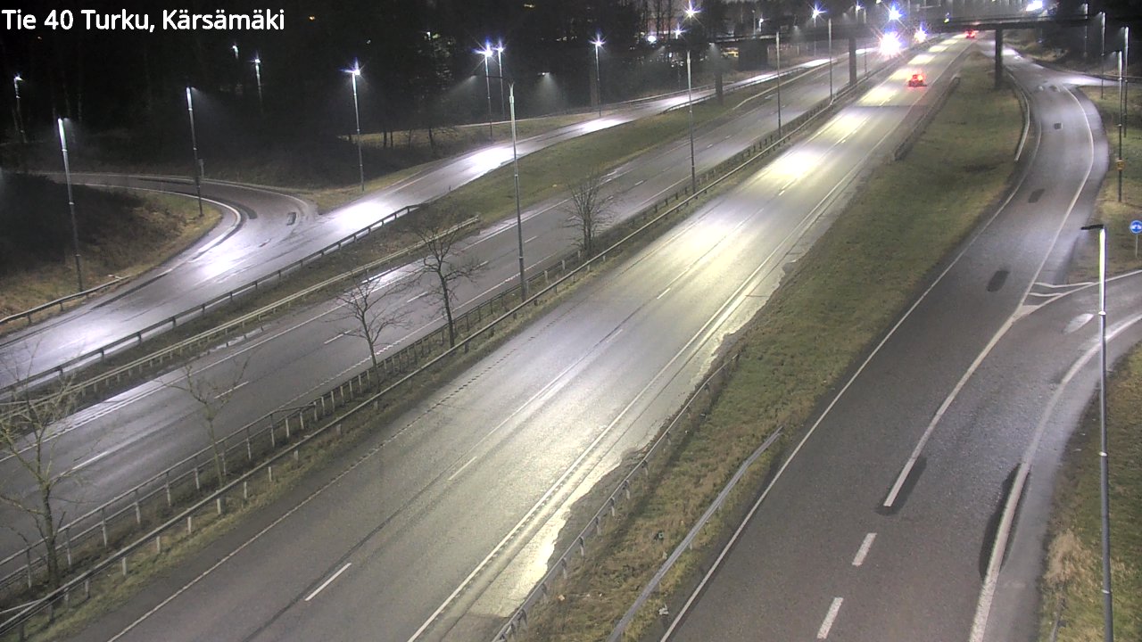 Weather Camera Image Väg 40 Åbo, Kärsämäki, Turku, Varsinais-Suomi