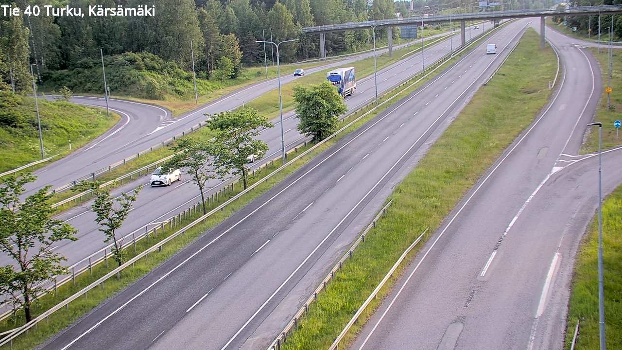 Kelikamerat Kuva Tie 40 Turku, Kärsämäki, Turku, Varsinais-Suomi