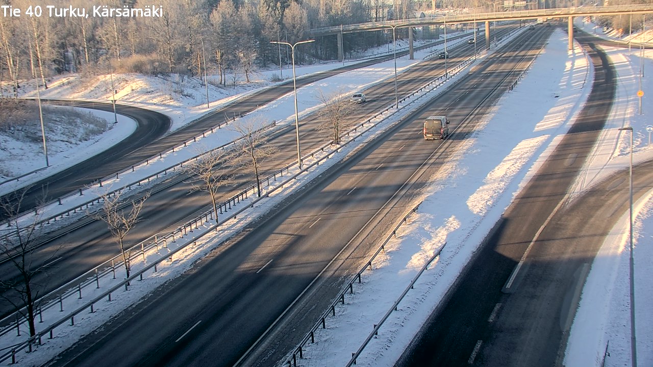 Weather Camera Image Road 40 Turku, Kärsämäki, Turku, Varsinais-Suomi