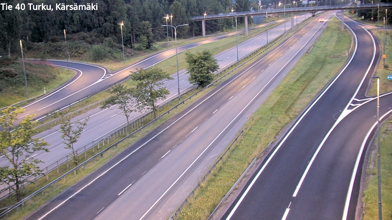 Kelikamerat Kuva Tie 40 Turku, Kärsämäki, Turku, Varsinais-Suomi
