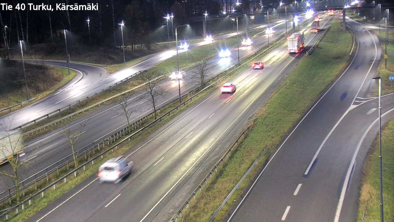 Kelikamerat Kuva Tie 40 Turku, Kärsämäki, Turku, Varsinais-Suomi