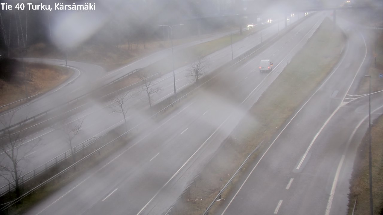Weather Camera Image Väg 40 Åbo, Kärsämäki, Turku, Varsinais-Suomi