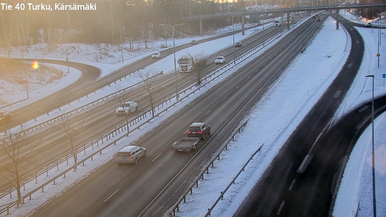 Kelikamerat Kuva Tie 40 Turku, Kärsämäki, Turku, Varsinais-Suomi