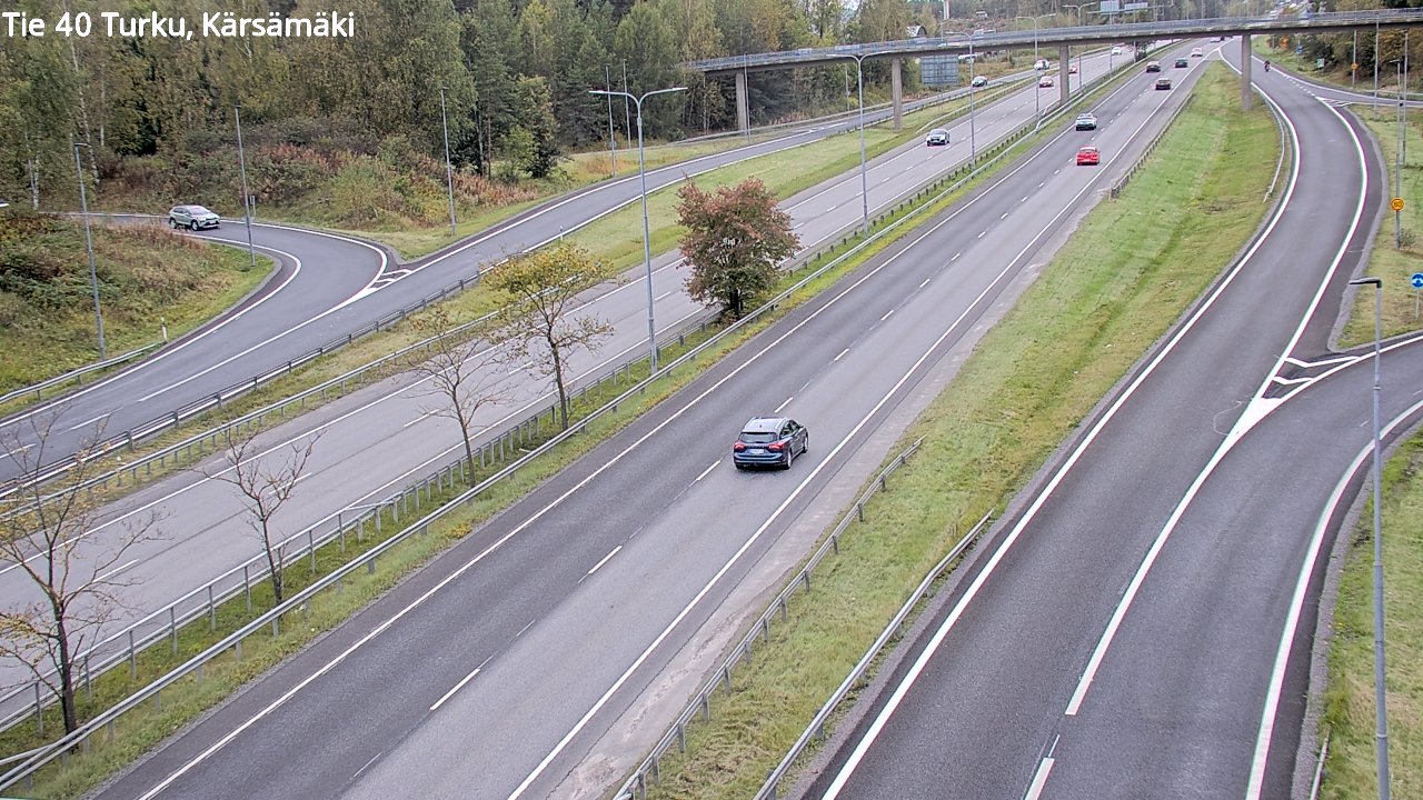 Kelikamerat Kuva Tie 40 Turku, Kärsämäki, Turku, Varsinais-Suomi