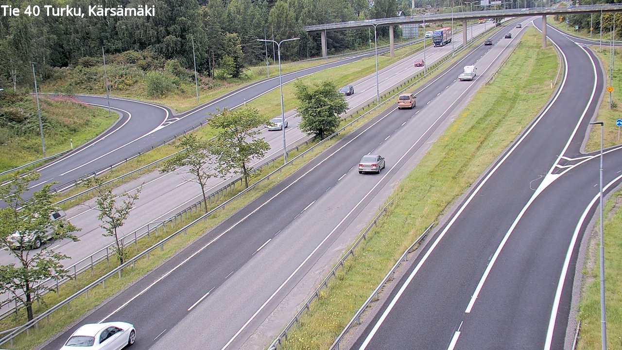 Weather Camera Image Road 40 Turku, Kärsämäki, Turku, Varsinais-Suomi