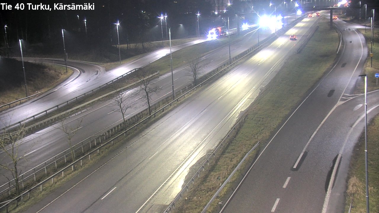 Weather Camera Image Väg 40 Åbo, Kärsämäki, Turku, Varsinais-Suomi