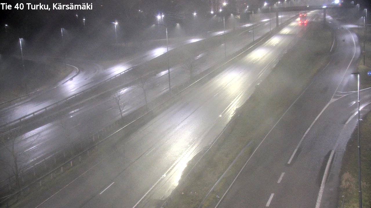 Weather Camera Image Väg 40 Åbo, Kärsämäki, Turku, Varsinais-Suomi