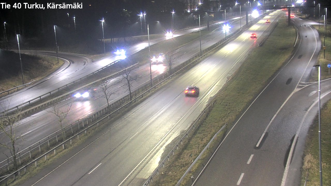 Weather Camera Image Väg 40 Åbo, Kärsämäki, Turku, Varsinais-Suomi