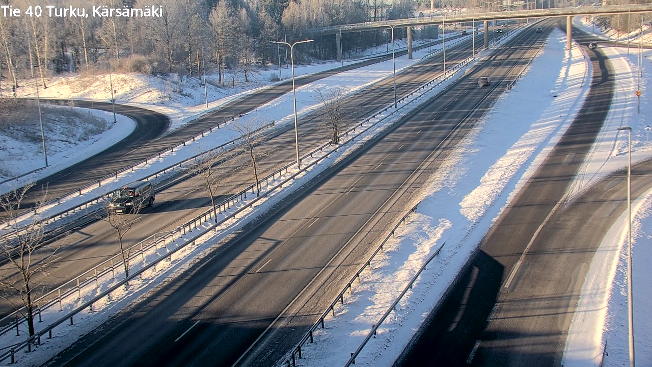 Weather Camera Image Road 40 Turku, Kärsämäki, Turku, Varsinais-Suomi