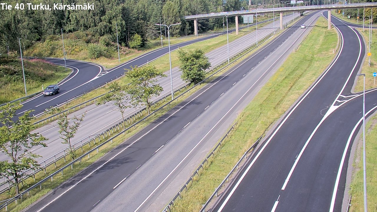 Kelikamerat Kuva Tie 40 Turku, Kärsämäki, Turku, Varsinais-Suomi