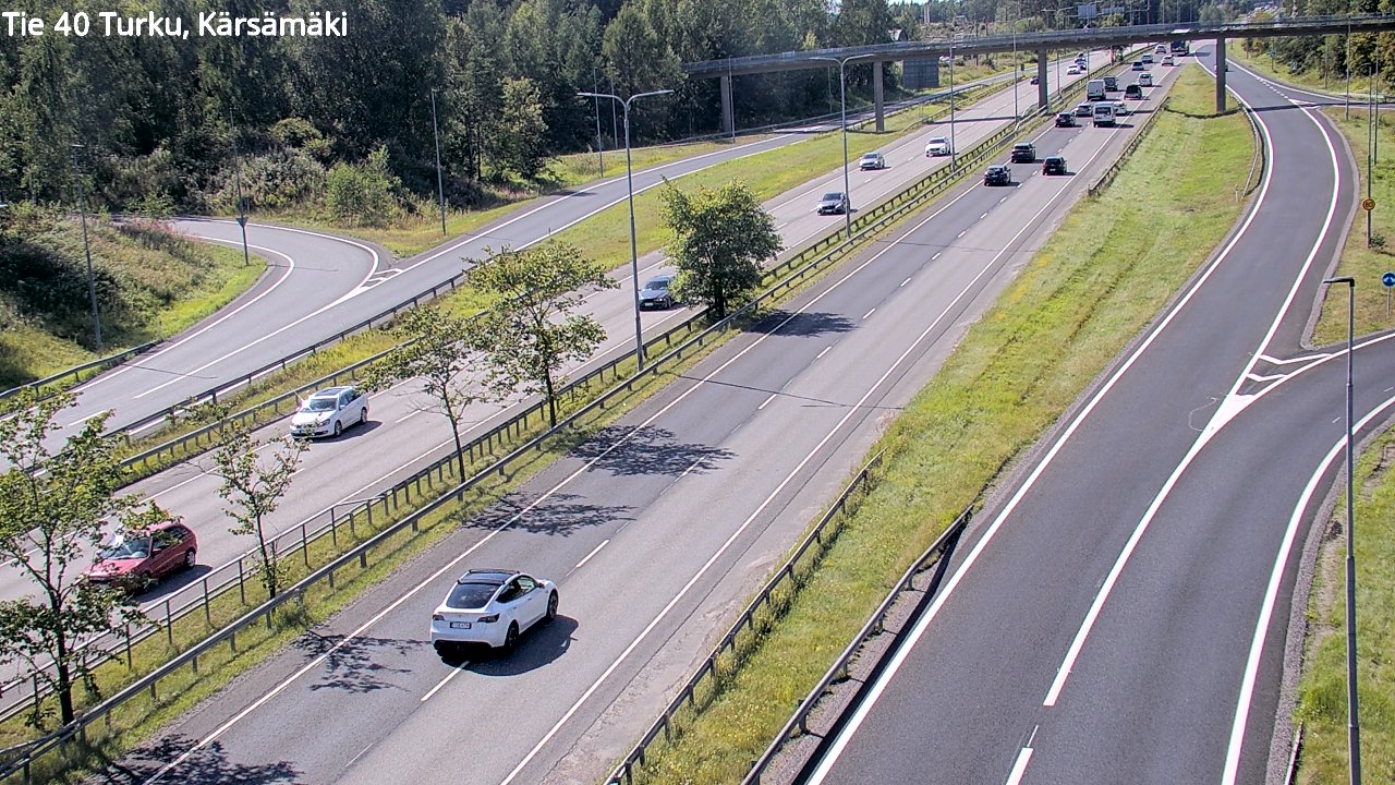 Kelikamerat Kuva Tie 40 Turku, Kärsämäki, Turku, Varsinais-Suomi
