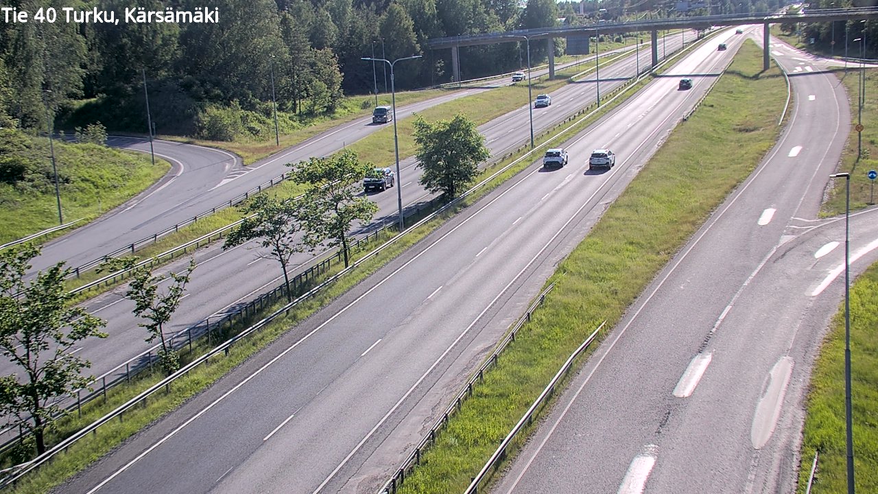 Kelikamerat Kuva Tie 40 Turku, Kärsämäki, Turku, Varsinais-Suomi