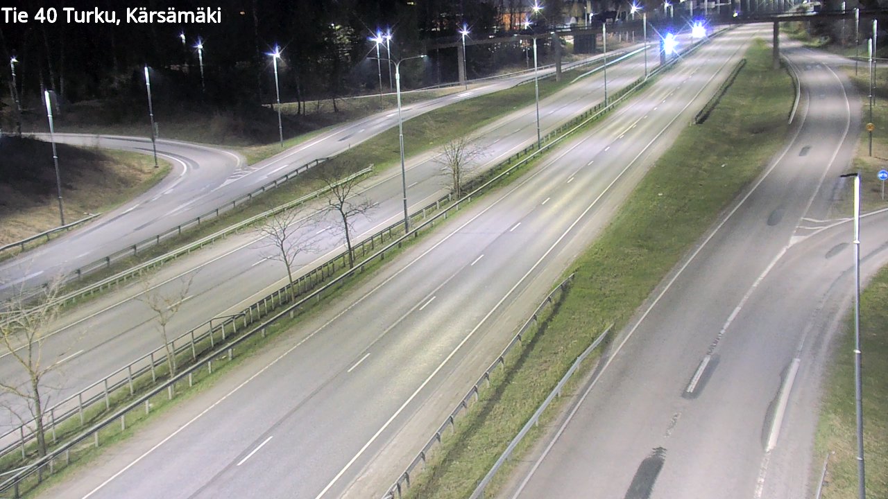 Weather Camera Image Road 40 Turku, Kärsämäki, Turku, Varsinais-Suomi