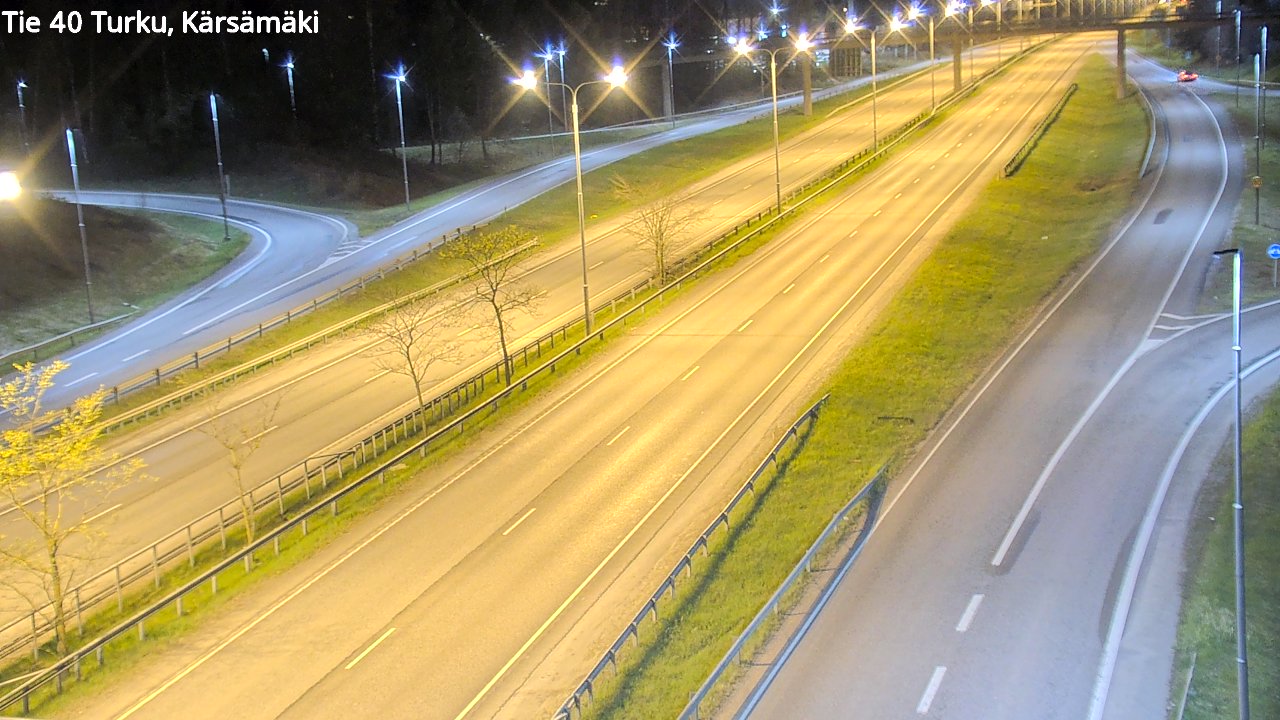 Weather Camera Image Road 40 Turku, Kärsämäki, Turku, Varsinais-Suomi