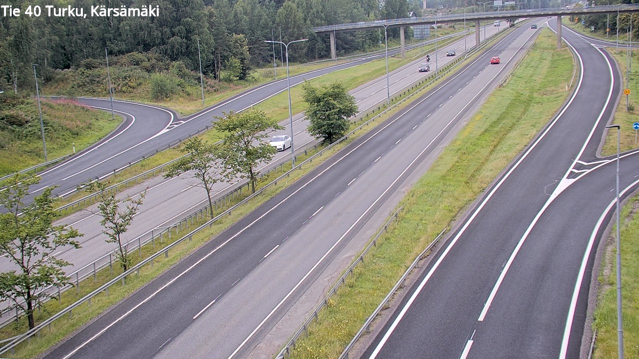 Weather Camera Image Road 40 Turku, Kärsämäki, Turku, Varsinais-Suomi