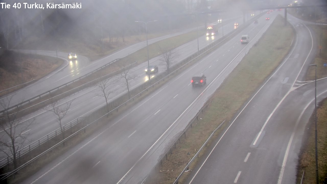 Weather Camera Image Väg 40 Åbo, Kärsämäki, Turku, Varsinais-Suomi